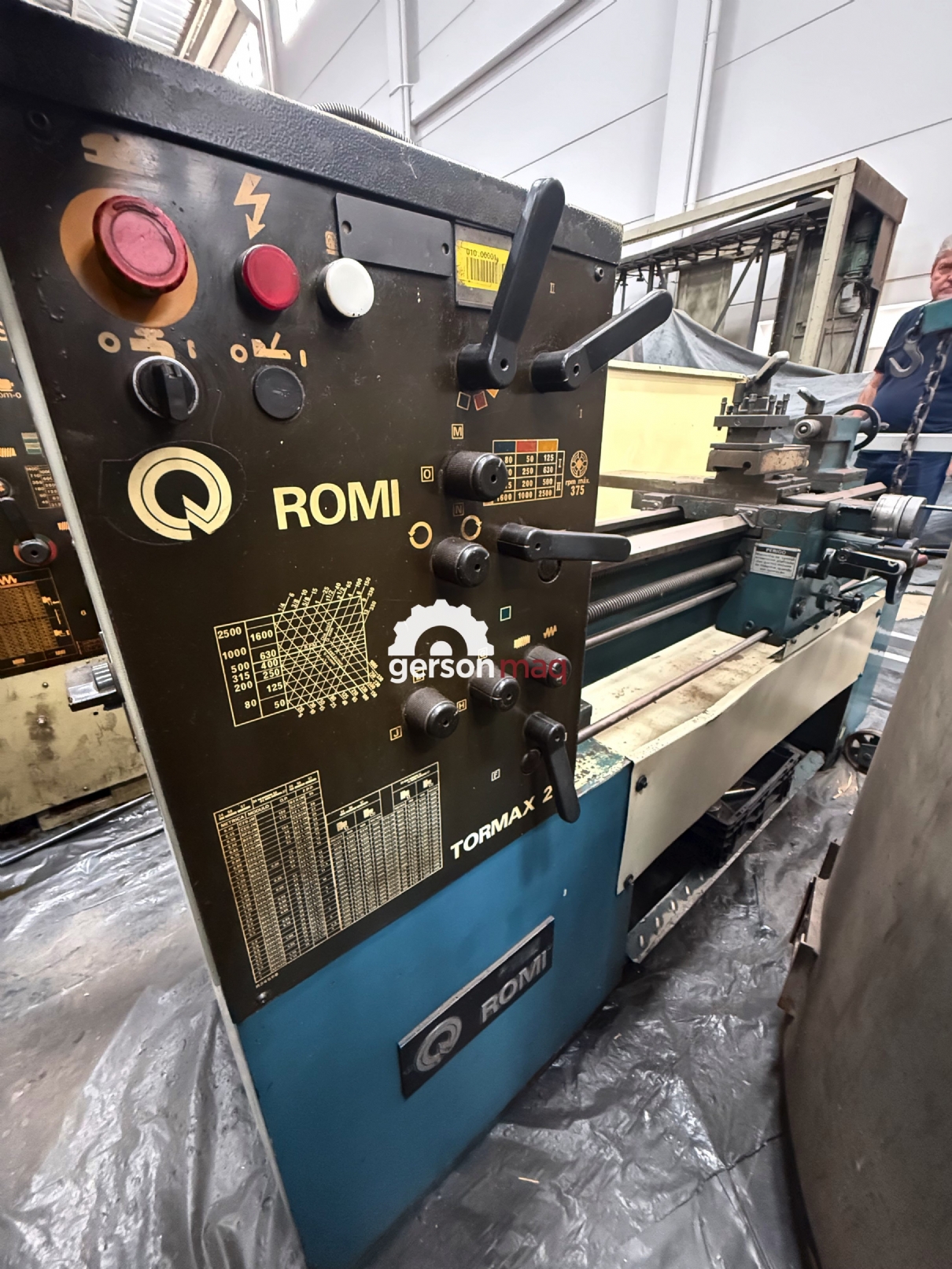 TORNO MECANICO ROMI TORMAX 20 - 325 x 1000 mm